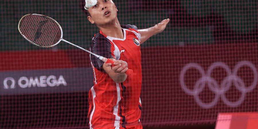 Olimpiade Tokyo 2020 - Medali Perunggu Anthony Ginting Bawa Indonesia Sudahi Puasa 17 Tahun