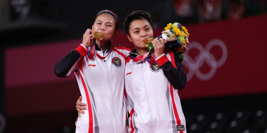 Olimpiade Tokyo 2020 - Raih Medali Emas, Greysia dan Apriyani Saling Lempar Pujian