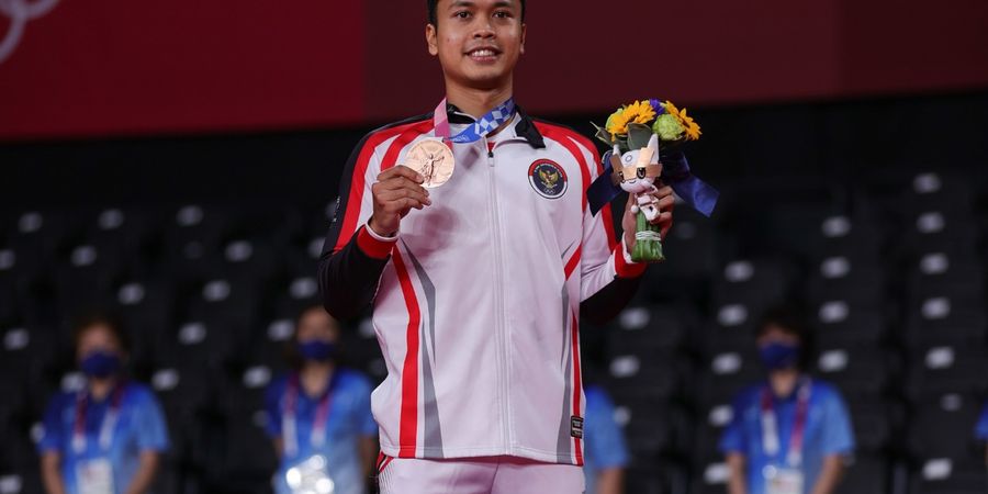 Olimpiade Tokyo 2020 -  Anthony Akhiri Puasa Medali Tunggal Putra Indonesia