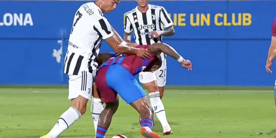 Hasil Trofeo Joan Gamper - Cristiano Ronaldo Emosi ke Memphis Depay, Barcelona Bantai Juventus Usai Lionel Messi Nangis