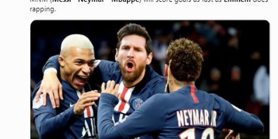 Trio Eminem, Trisula Baru Bentukan Paris Saint-Germain yang Ingin Tiru Kesuksesan MSN