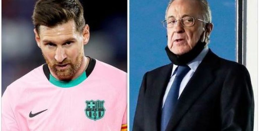 Dituding Kongkalikong untuk Bikin Lionel Messi Pergi, Presiden Real Madrid Bilang Begini