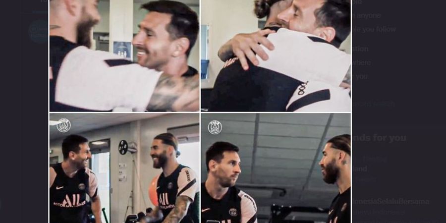 Lionel Messi Peluk Sergio Ramos, Momen Teraneh di Dunia sekaligus Paling Mengerikan bagi Musuh