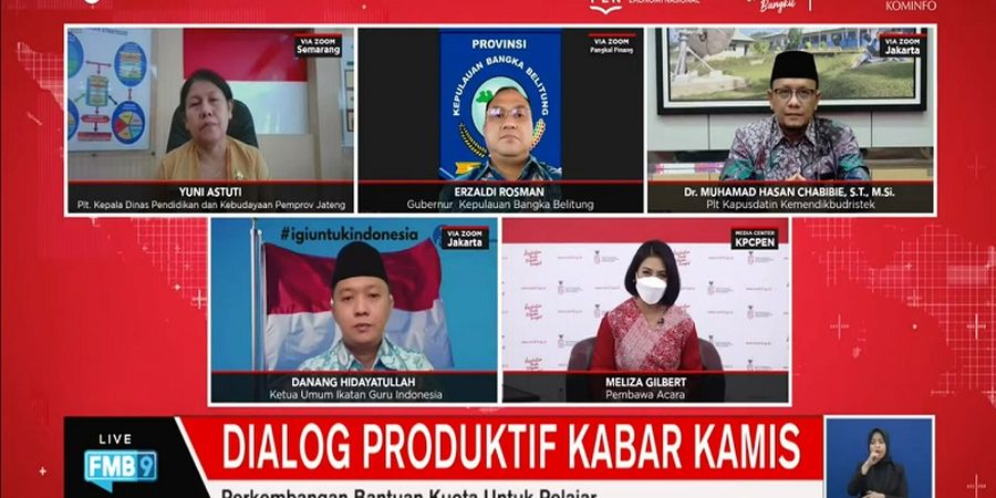 Pemerintah Siapkan Dana Rp 2,3 Triliun untuk Subsidi Kuota Internet Pelajar dan Tenaga Pendidik