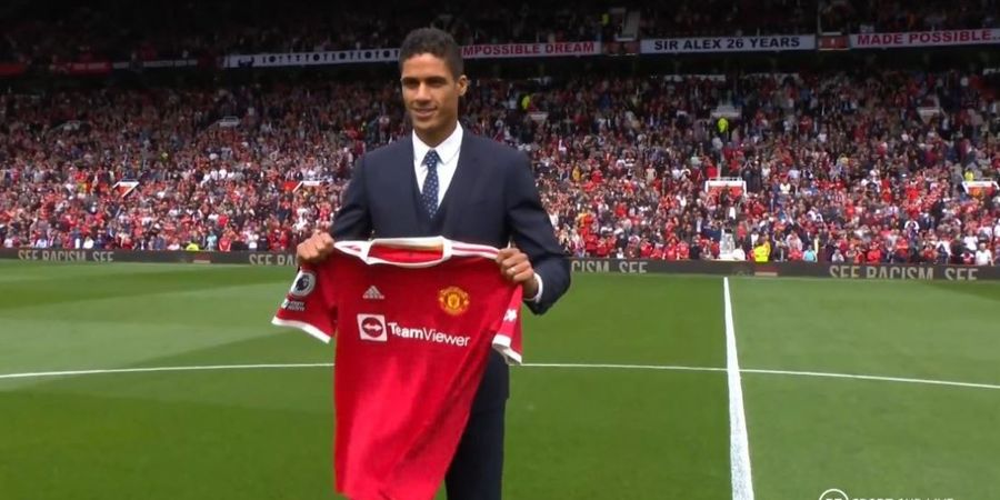 RESMI - Tiga Pekan Tak Muncul Batang Hidungnya, Raphael Varane Sah Jadi Pemain Man United