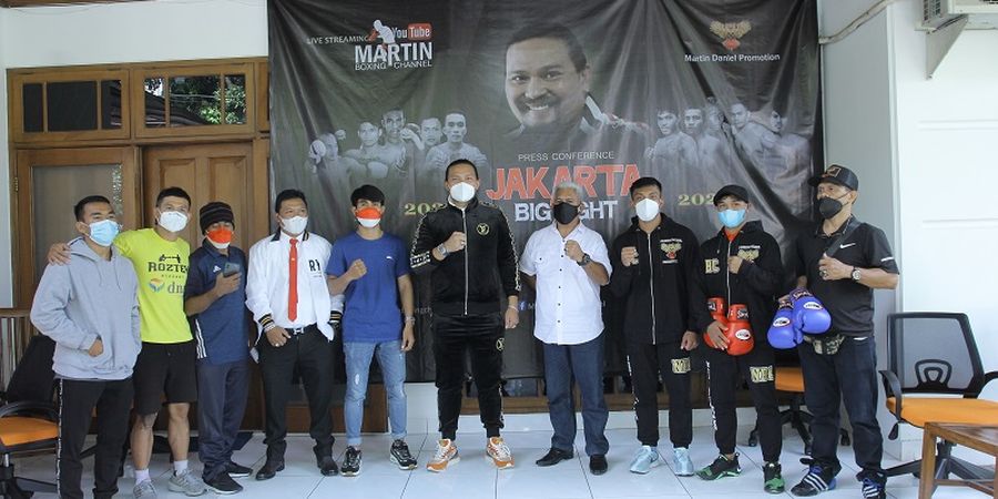 Martin Daniel Promotions Gelar Kejuaraan Tinju Profesional Jakarta Big Fights Ke XVI