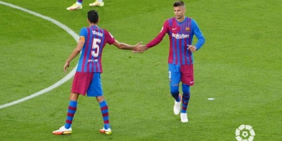 Hasil Babak 1 - Gerard Pique dan Martin Braithwaite Bawa Barcelona Unggul Atas Real Sociedad