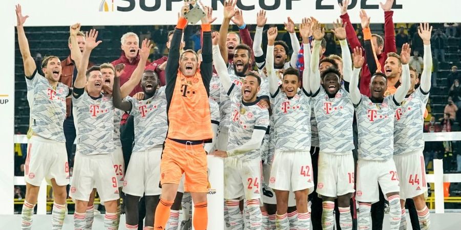 Bungkam Borussia Dortmund, Bayern Muenchen Makin Tegas Jadi Raja Piala Super Jerman