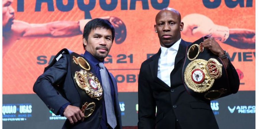 Cuma Bersiap 2 Pekan, Yordenis Ugas Girang Tumbangkan Manny Pacquiao