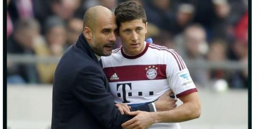 Lewandowski Bisa Jadi Alternatif Harry Kane, Pep Guardiola Beri Tanggapan