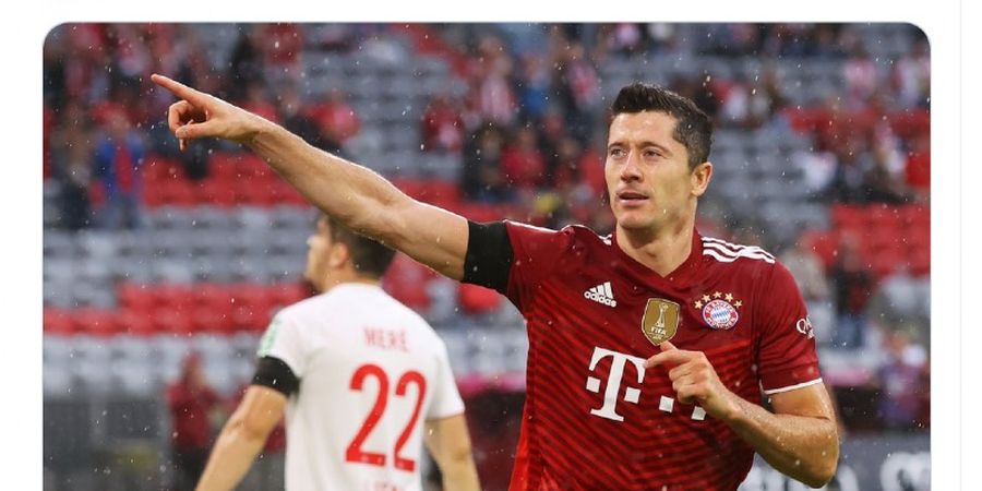 Hasil Liga Jerman - Robert Lewandowski Produktif, Serge Gnabry Bikin Brace, Bayern Muenchen Kerja Keras bagai Kuda