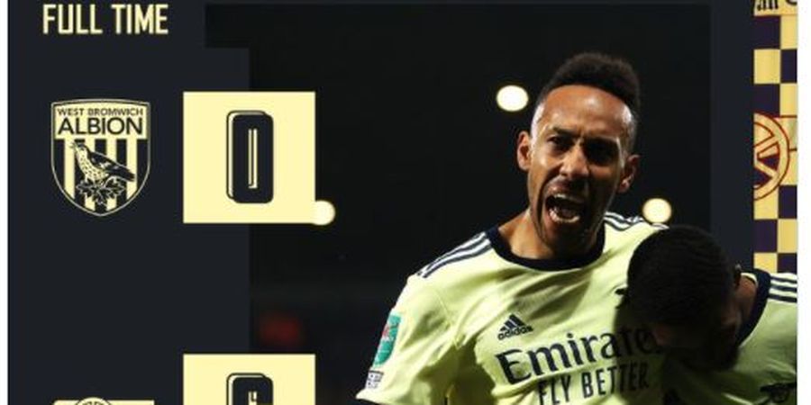 Hasil Lengkap Piala Liga Inggris - Arsenal Akhirnya Menang, 14 Gol di Hari Terakhir Ronde 2