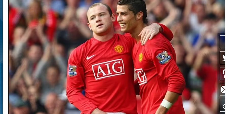 Wayne Rooney Sebut Cristiano Ronaldo Bukan Rekrutan Bagus untuk Man United