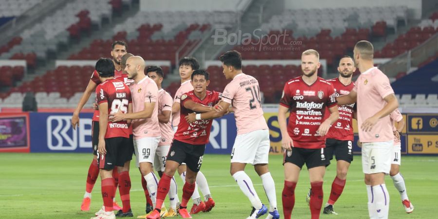 Satu Penalti Gagal, Bali United Vs Persik Masih Imbang di Babak Pertama