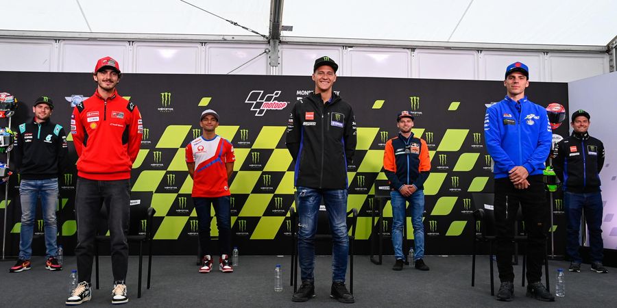 Link Live Streaming MotoGP Inggris 2021 - Bagnaia dan Mir Ingin Kalahkan Quartararo, Mulai Pukul 15.55 WIB