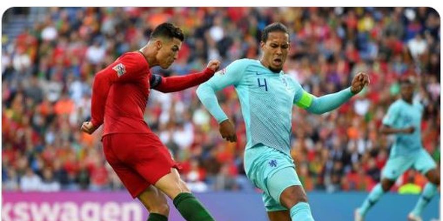 Legenda Liverpool: Cristiano Ronaldo Bakal Keteteran Lawan Virgil van Dijk