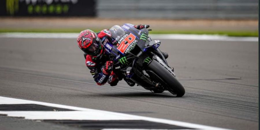 Hasil MotoGP Inggris 2021 - Quartararo Menang Lagi, Aprilia Raih Podium Pertama