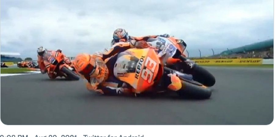 Pengamat MotoGP Ungkap Sisi Baik Insiden Marc Marquez di Silverstone