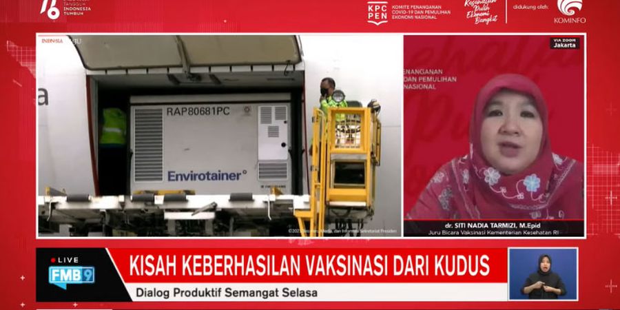 KPC PEN Gelar Dialog Virtual FMB 9 untuk Mempelajari Keberhasilan Kudus Kendalikan Covid-19