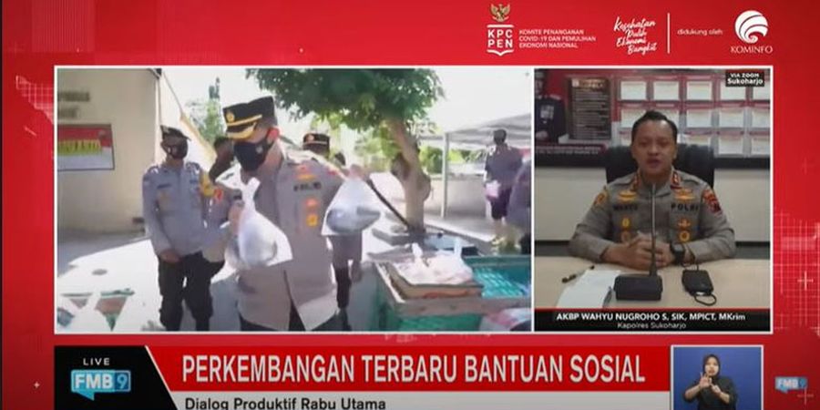 Sempat Viral, Ini Cerita Polres Sukoharjo Bantu Penyaluran Bansos Sekaligus Berdayakan Produk Lokal