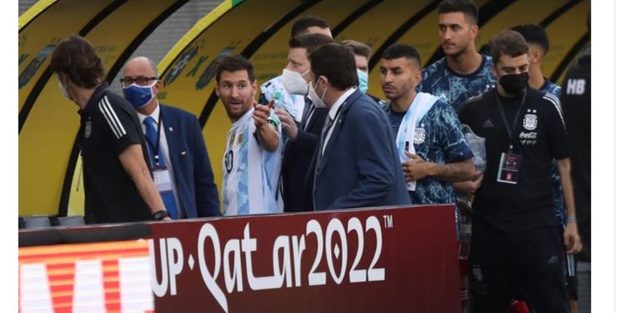 Omelan Penuh Amarah Lionel Messi pada Aparat Penggerebek Laga Brasil Vs Argentina