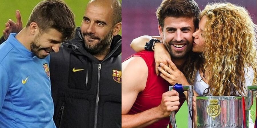 Gara-gara Kencan dengan Shakira, Pique Akui Dibikin Menderita Guardiola