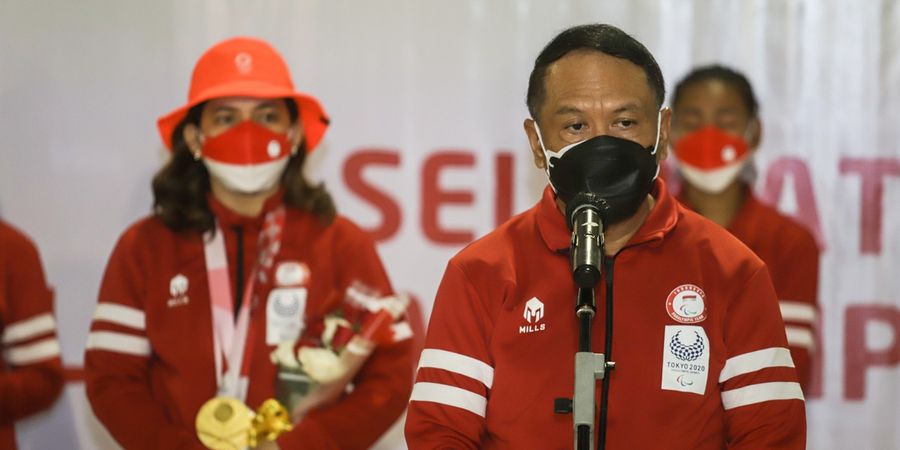 Menpora RI Sambut dan Apresiasi Tim Indonesia Paralimpiade Tokyo 2020