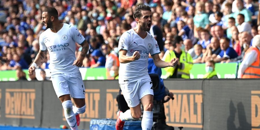 Hasil Liga Inggris - Kompatriot Cristiano Ronaldo Cetak Gol Perdana, Man City Bungkam Leicester