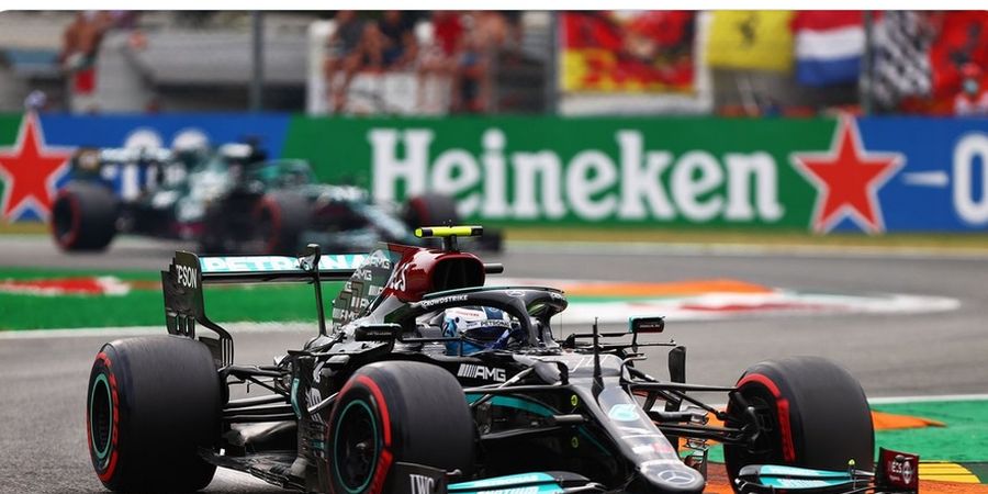 Hasil Sprint Qualifying F1 GP Italia 2021 - Bottas Terdepan, Verstappen Kedua, Hamilton Kelima