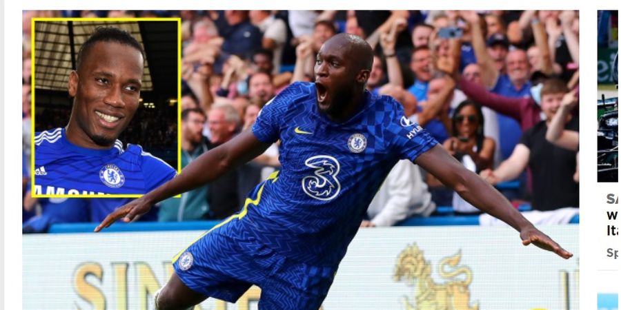 Romelu Lukaku Diejek Drogba karena Gagal Tiru Selebrasi Gol Khasnya