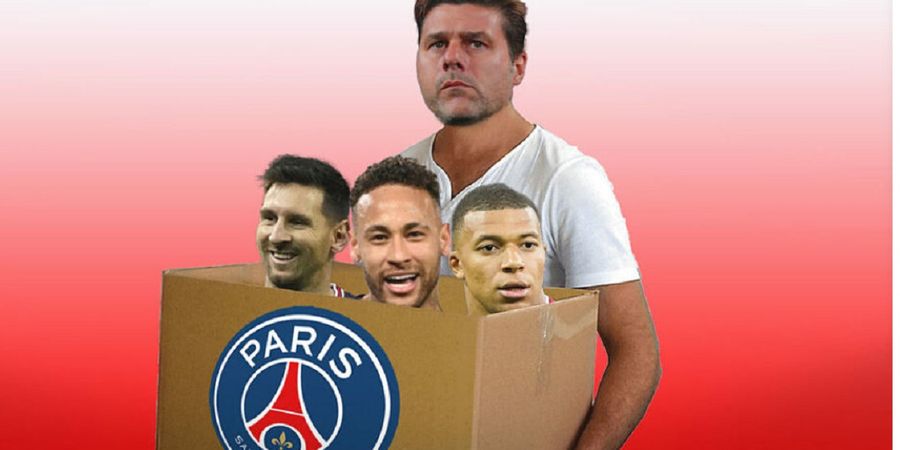 Saran Antonio Conte agar Trio Messi, Neymar, Mbappe Efektif di PSG