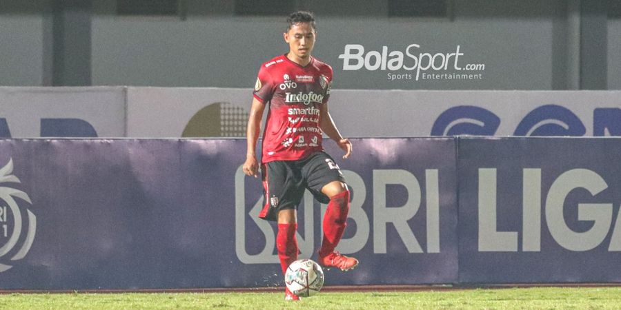 Piala Presiden 2022 - Bek Bali United Akan Waspadai Satu Pemain Persib Bandung