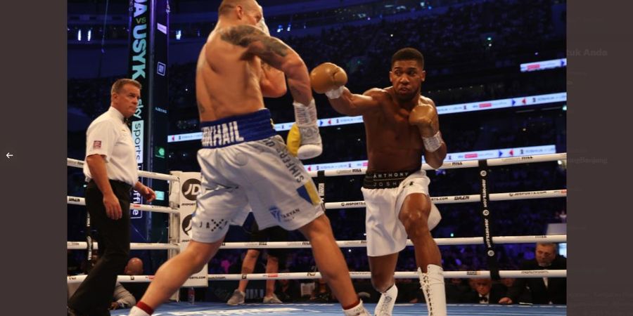 Meski 4 Gelar Dirampas, Anthony Joshua Dapat Bayaran 5 Kali Lipat Lebih Besar dari Oleksandr Usyk