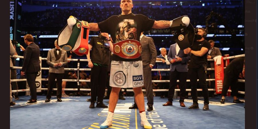 Ukraina Diserang Rusia, Oleksandr Usyk Pulang Kampung, Jagoan Favorit Mike Tyson Kabur