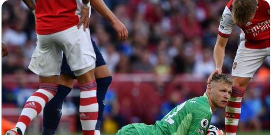 Alami Kram Betis Selama 20 Menit, Kiper Arsenal Malah Lakukan Dua Penyelamatan Hebat