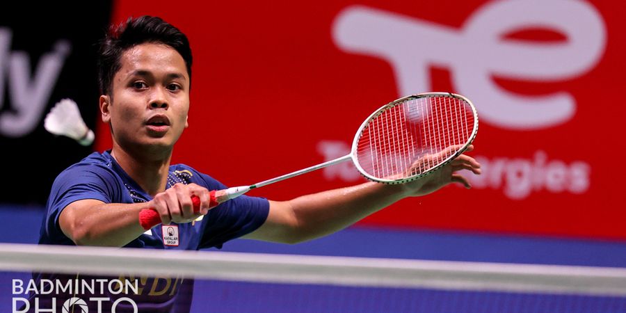 Piala Sudirman 2021 - Pelatih Ungkap Alasan Anthony Ginting Takluk dari Anders Antonsen