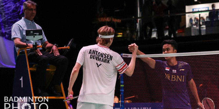 Sudirman Cup 2021 - Punya Dendam Olimpiade Tokyo 2020, Antonsen Justru Kalahkan Anthony Ginting Tanpa Game Plan yang Jelas