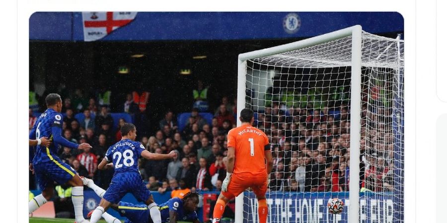 Cetak Tiga Gol, Chelsea Hanya Bisa Unggul 1-0 di Babak Pertama