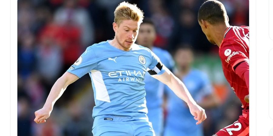 Hasil Babak I - Tim Tamu Dominan, Liverpool-Man City Tanpa Gol