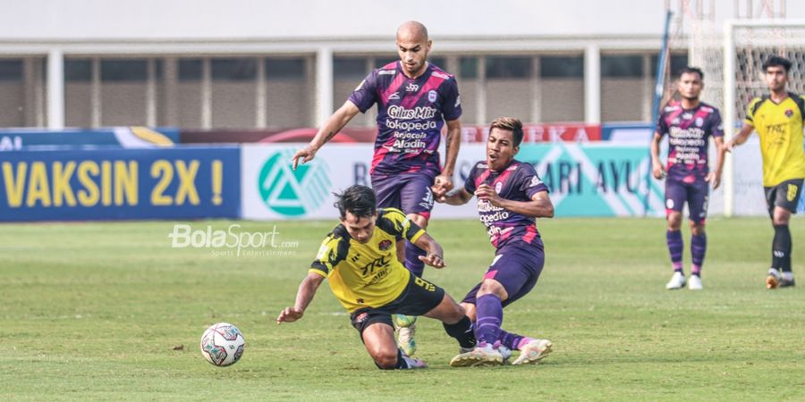 FOTO : RANS Cilegon FC Nyaris Keok, 2 Pemain Naturalisasi Unjuk Gigi