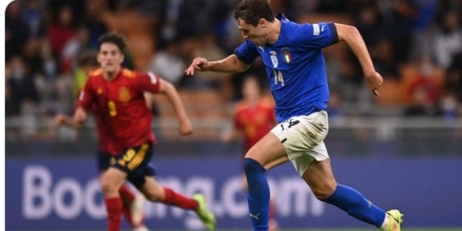 UEFA Nations League - Diseruduk Spanyol, Rekor Tak Terkalahkan Italia Ambyar