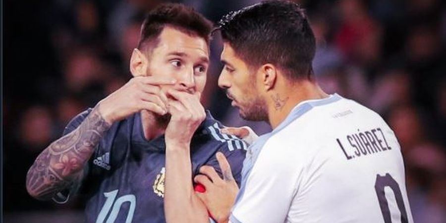 Kutukan Berlanjut, Luis Suarez Melempem di Rumah Lionel Messi