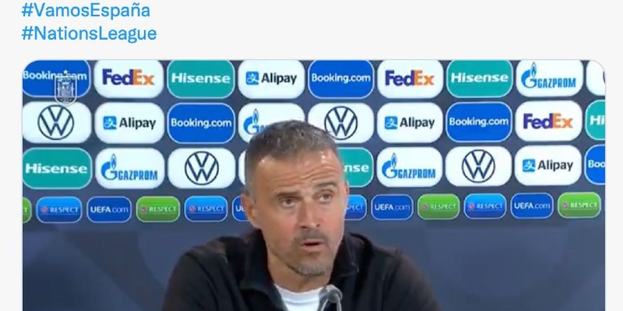 Akhiri Rekor Kemenangan Italia, Luis Enrique Tak Merasa Spanyol Istimewa