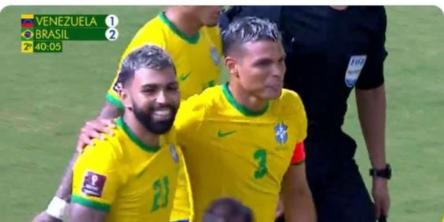 Hasil Kualifikasi Piala Dunia - Gol Gabigol Asoi, Brasil Buat Lionel Messi dkk seperti Tim Ecek-ecek