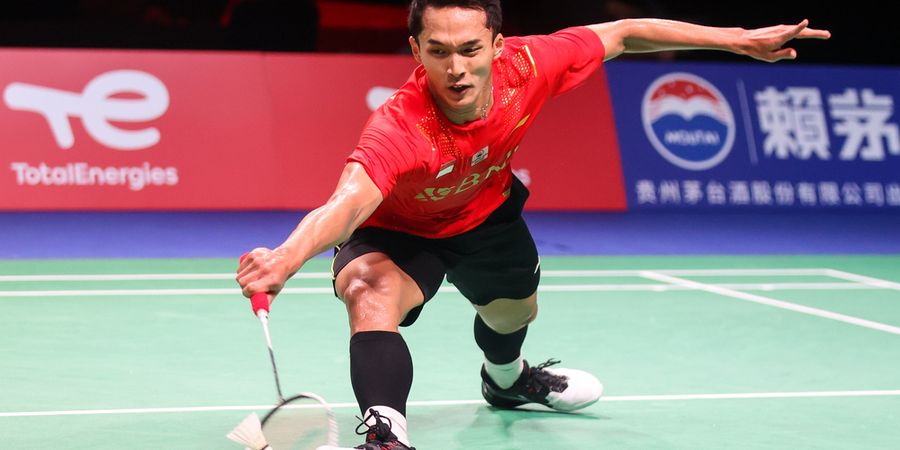 Hasil Thomas Cup 2020 - Jonatan Christie Kalah, Indonesia Kembali Tertinggal