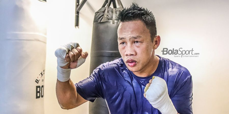 Sudah 100 Persen, Daud Yordan Siap Hajar Petinju Thailand Jumat Ini