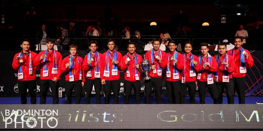 Fakta Menarik Thomas Cup 2020 - China 'Dibantai' hingga Tak Ada Bendera Merah Putih di Podium