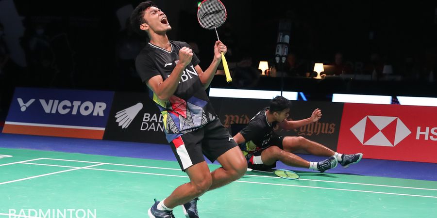 Denmark Open -  Tak Pernah Menang di Latihan, Fikri/Bagas Kaget Kalahkan Marcus/Kevin