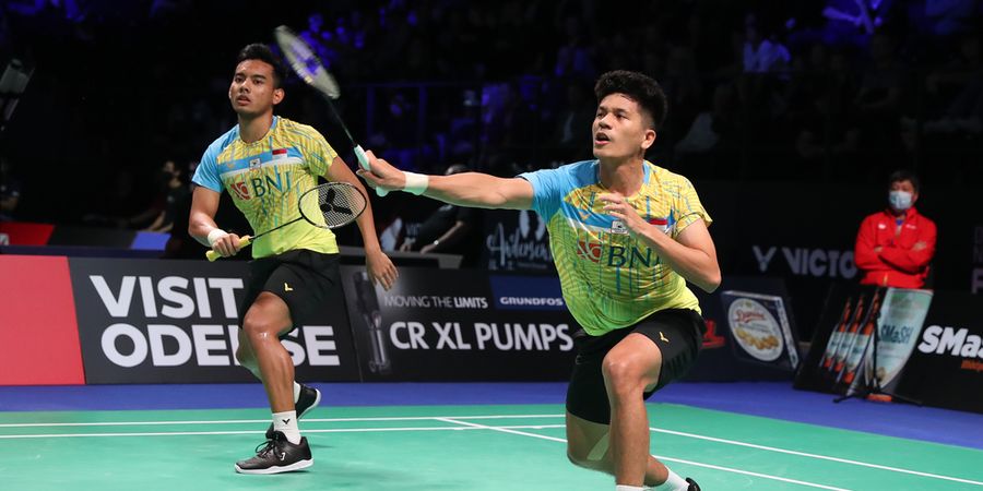 Hasil Denmark Open 2021 - Kehilangan Keunggulan 18-12, Pram/Yere Dijinakkan Pasangan No 1 Eropa