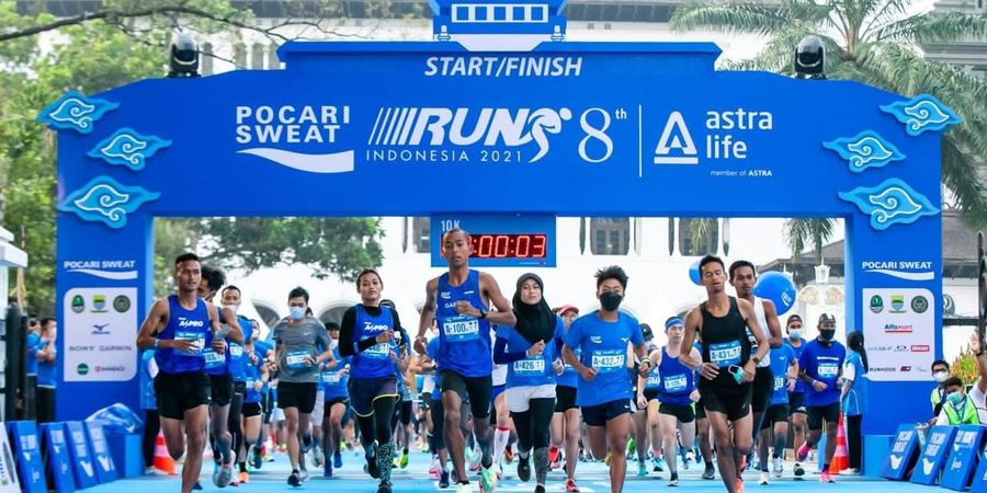 Pocari Sweat Run Indonesia 2021 Sukses dengan Protokol Kesehatan Sangat Ketat Dilakukan secara Hybrid